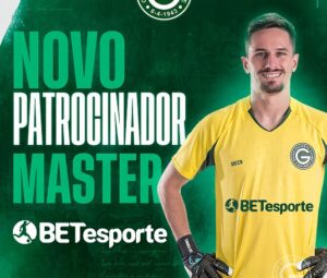 goiás firma acordo de patrocínio máster com a betesporte para a temporada 2024