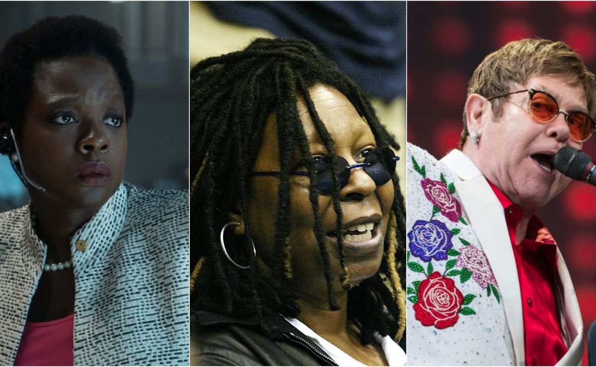 elton john, viola davis e mais: conheça alguns artistas que já venceram emmy, grammy, oscar e tony awards