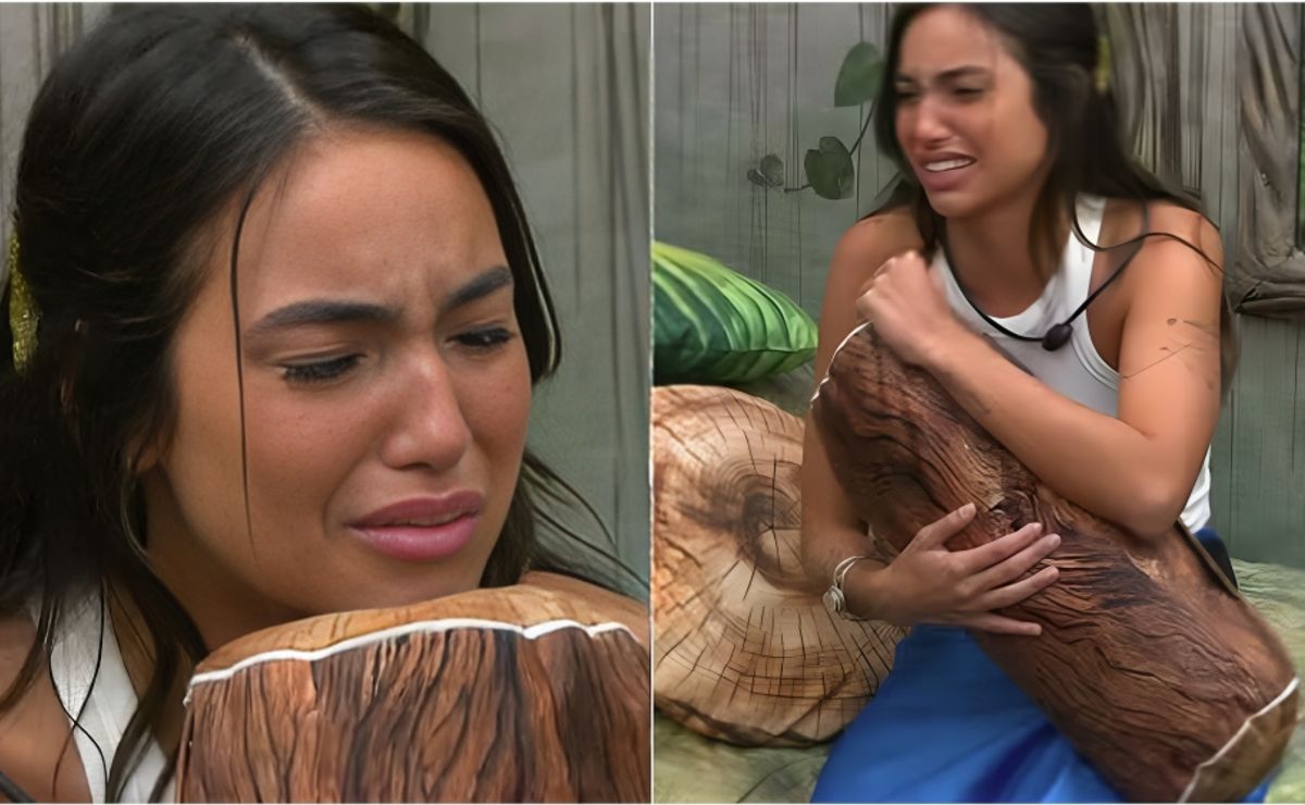 bbb 24: vanessa lopes fica aos prantos após saída de lucas pizane