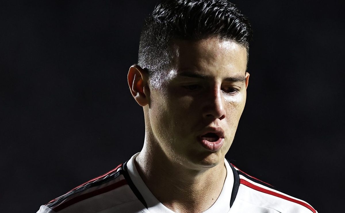 vai sair do são paulo? situação de james rodriguez tem desfecho