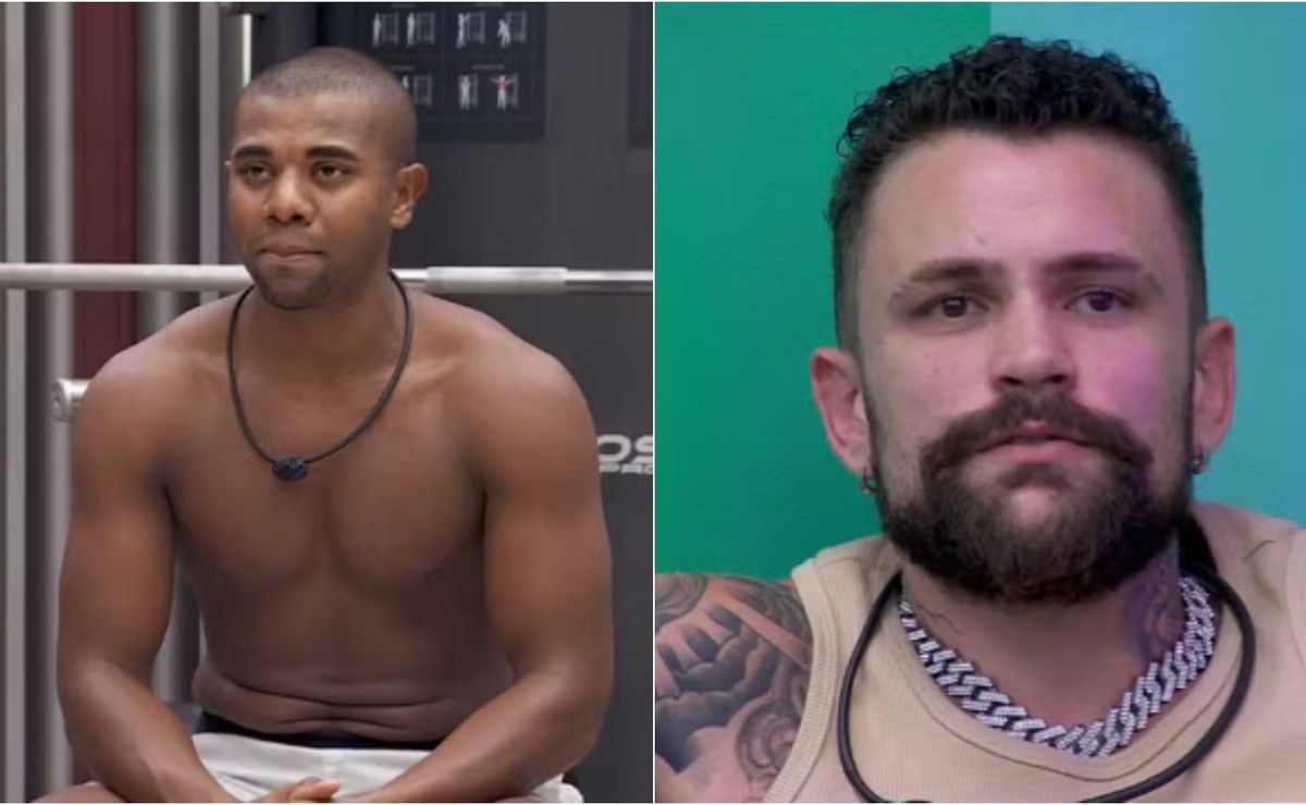 bbb 24: davi 'solta o verbo' e entra em bate boca com vinicius: "cobra"