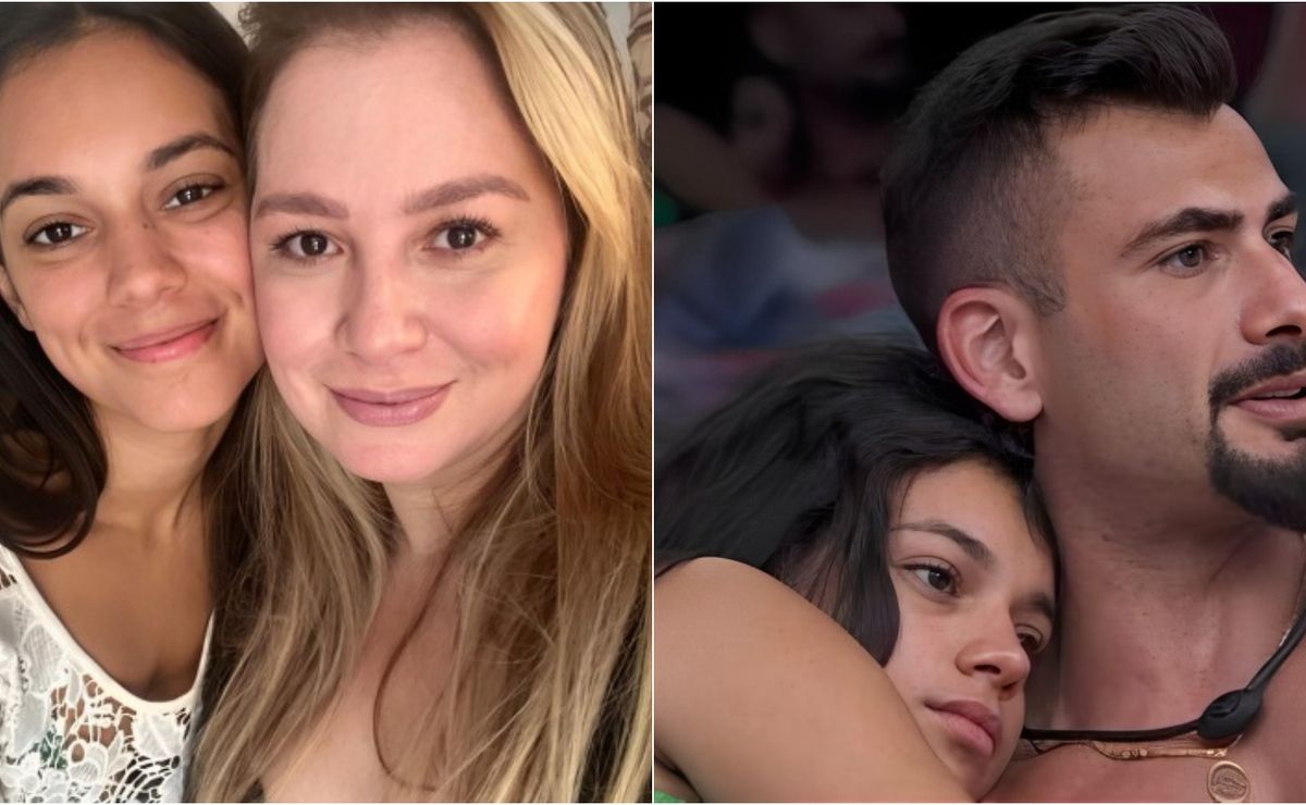 bbb 24: mãe de alane comenta affair da filha com nizam e detona brother: "jamais"