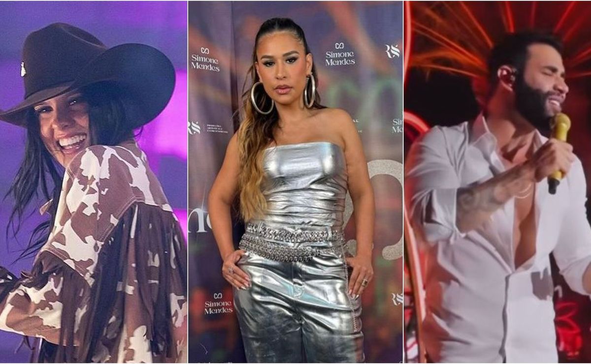 gusttavo lima, ana castela e mais: ranking das músicas mais tocadas nas rádios brasileiras em 2023