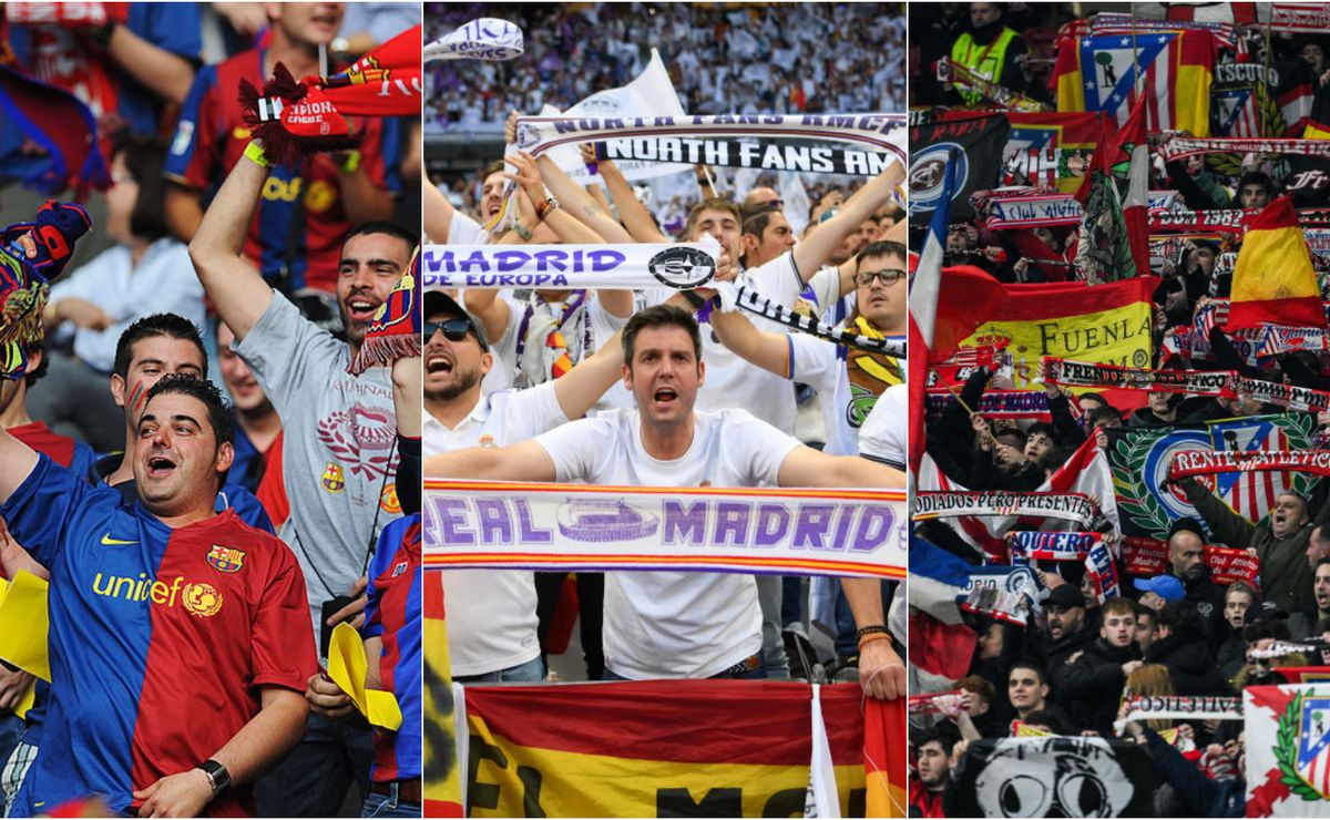 real madrid, barcelona e mais: saiba quais são as maiores torcidas da espanha