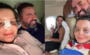 após sofrer acidente, maraísa posta foto de nariz quebrado e detalha: "simples folga"
