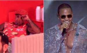 bbb 24: internautas detonam rodriguinho por ficar sentado durante show de léo santana