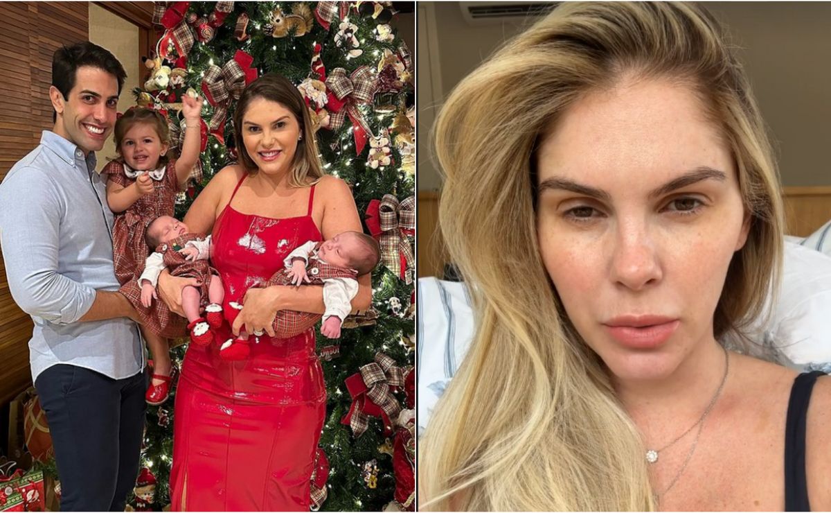 bárbara evans comemora mudanças físicas após o nascimento dos filhos gêmeos