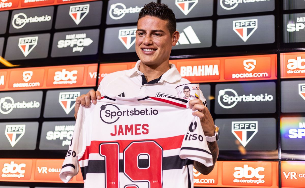 james rodríguez troca de número no são paulo e busca dias melhores no clube