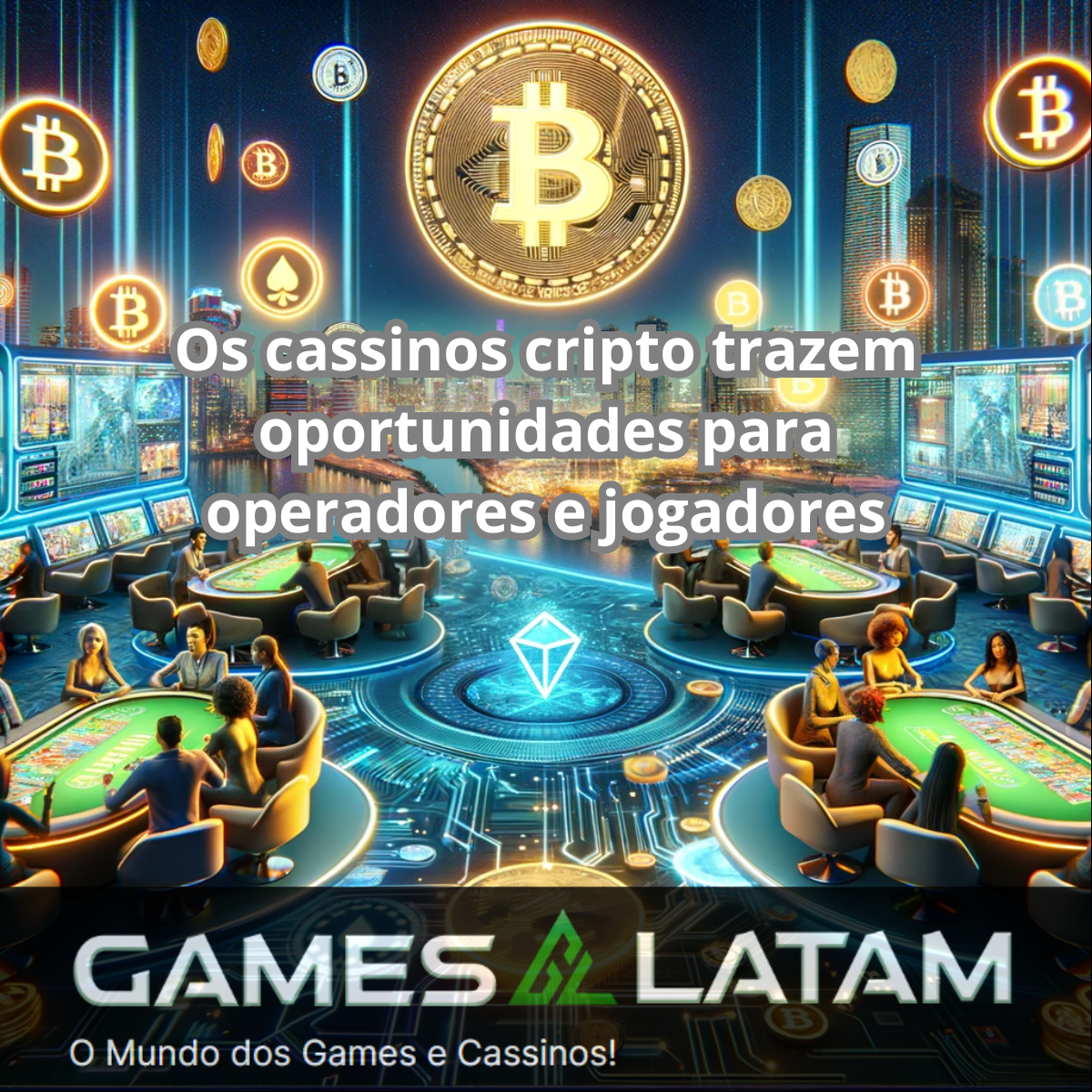 os cassinos cripto trazem oportunidades para operadores e jogadores