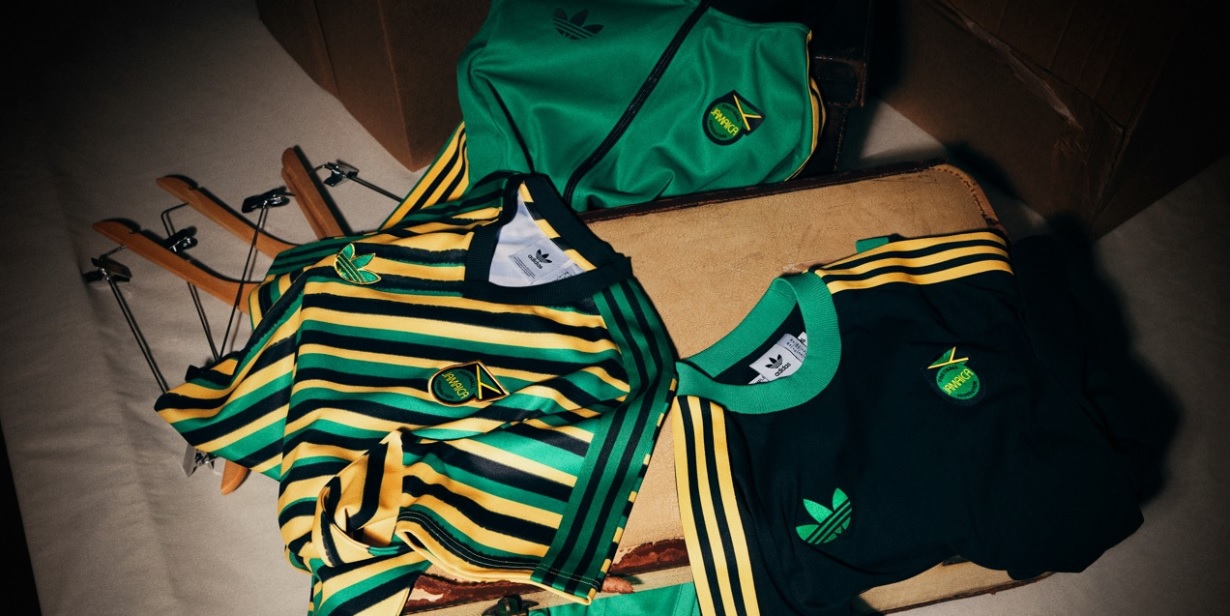 adidas aproveita aniversário de bob marley para lançar coleção retrô de futebol da jamaica