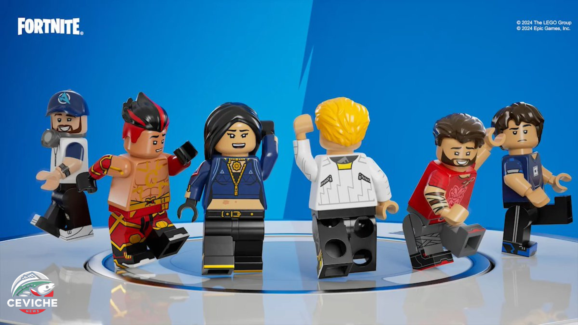 las skins de la serie icon son lanzadas con forma de lego