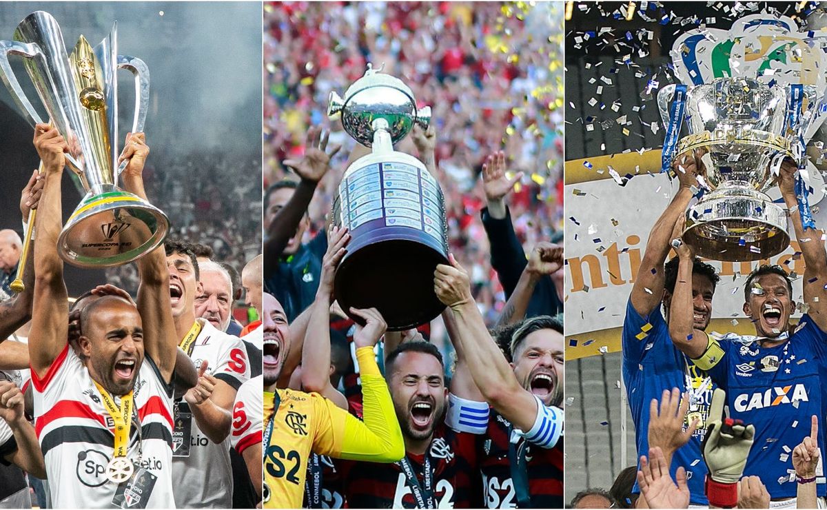 são paulo chega ao topo: veja lista dos clubes brasileiros com mais títulos de copas