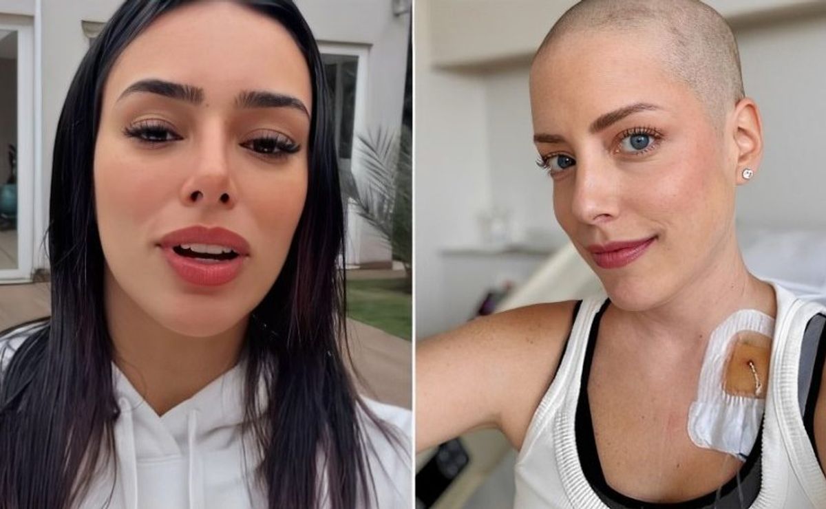 após vídeo raspando o cabelo, famosos mandam recado para fabiana justus