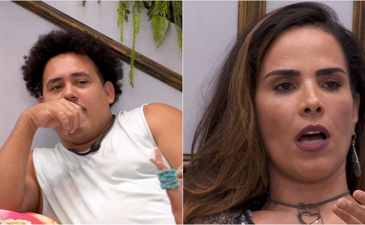 bbb 24: lucas questiona incômodo de wanessa com davi e mc bin laden: “estranho”