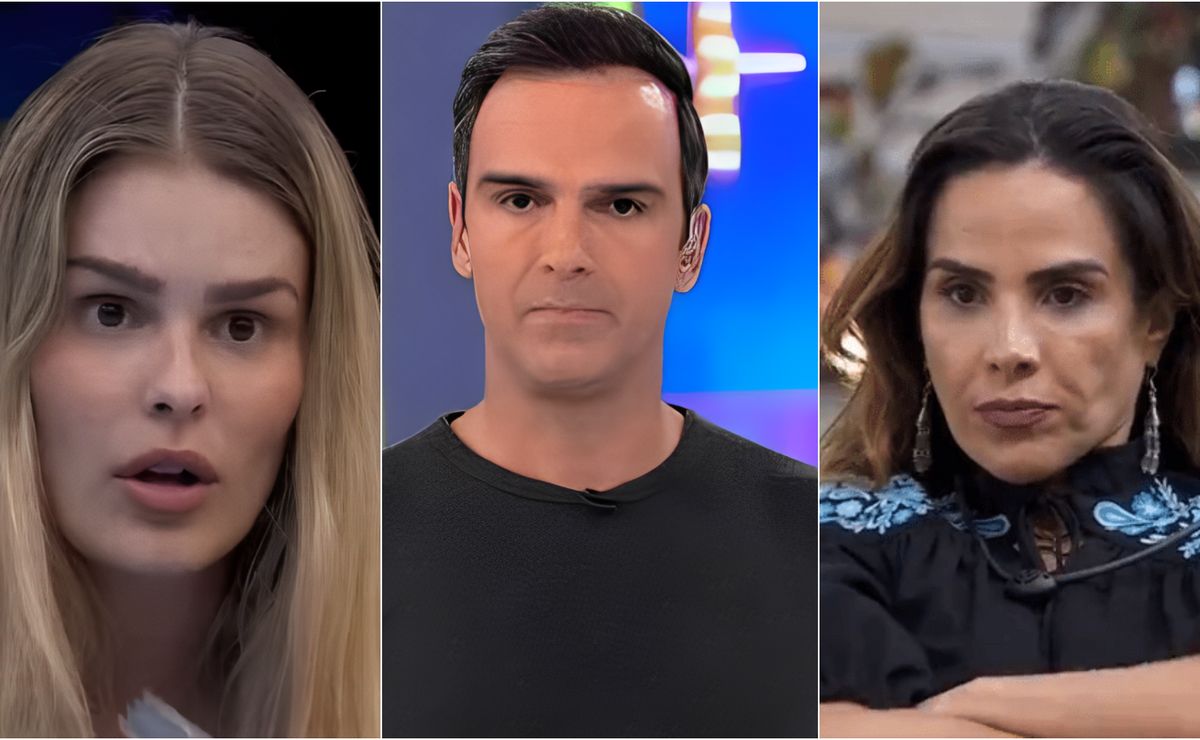 bbb 24: tadeu schmidt brinca com 'bebedeira' de wanessa e yasmin desabafa: "babá"