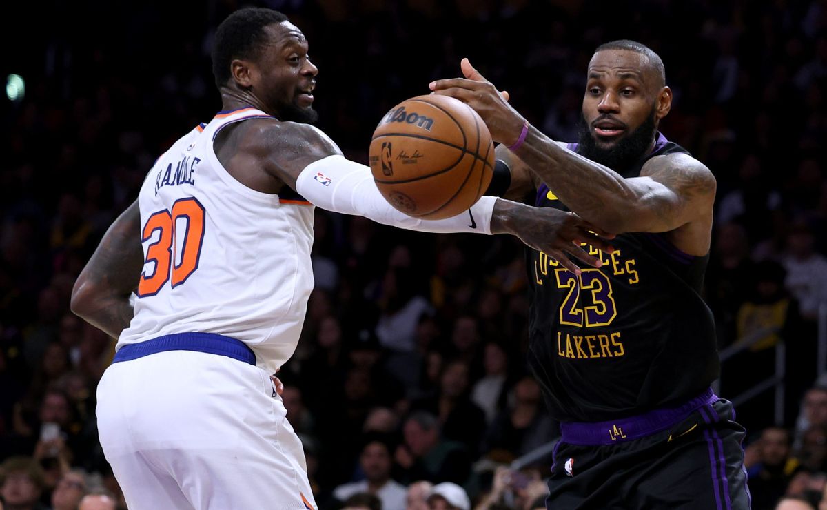 knicks recebem lakers em jogo que traz grandes memórias do passado na nba