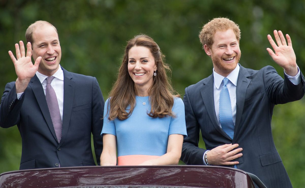 para o bem de kate, william não quer harry de volta ao palácio