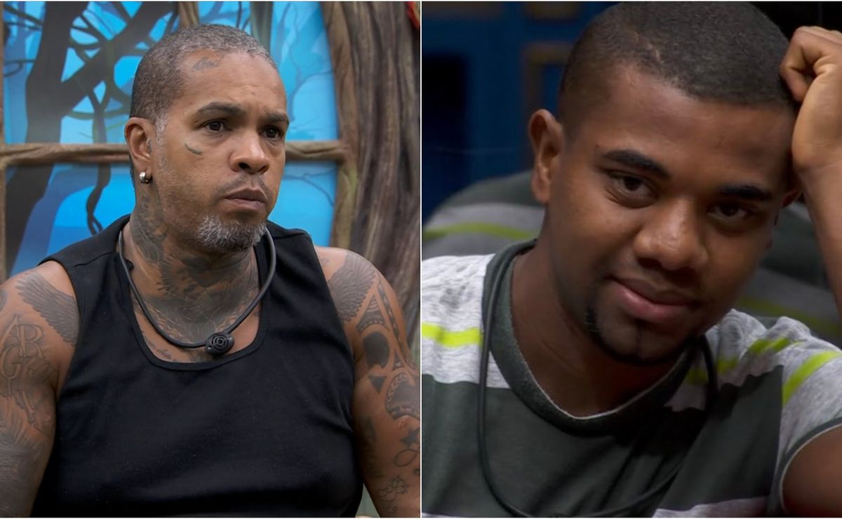 bbb 24: rodriguinho chama davi de 'falso' e diz que não aceitará mais corte de cabelo