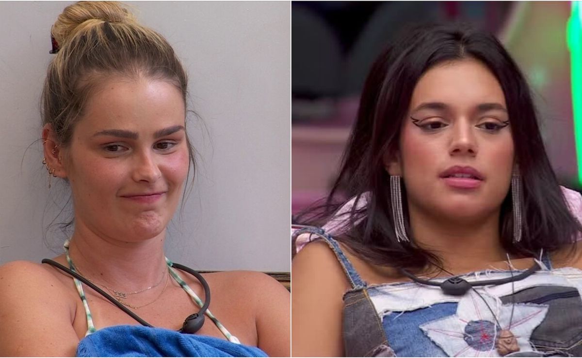 bbb 24: yasmin brunet reclama de alane e promete 'guerra' com a sister