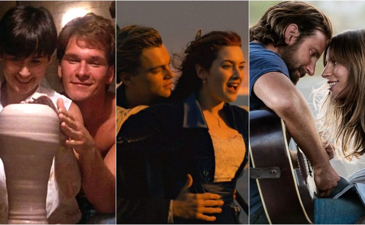 “titanic”, “nasce uma estrela” e mais: ranking elege os maiores romance de todos os tempos