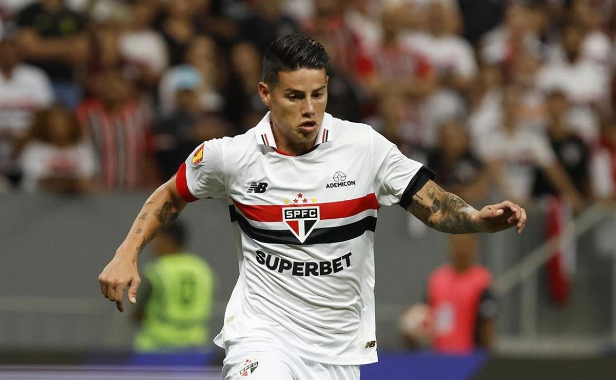 james rodríguez causa impacto no são paulo e palmeiras pode ‘pagar o pato’ de calleri