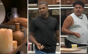bbb 24: após polêmica, edição expõe brother roubando ovos de davi na xepa