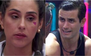 bbb 24: clima entre matteus e deniziane esfria e casal considera se afastar: “segurada”