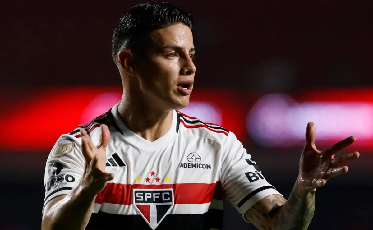 james rodriguez é destaque nos treinos e quer fazer história no são paulo