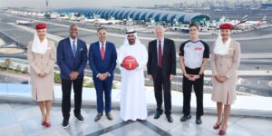 emirates fecha acordo “plurianual” e é nova parceira aérea global da nba