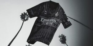 puma firma colaboração com marca de moda urbana pleasures para novas camisas do milan