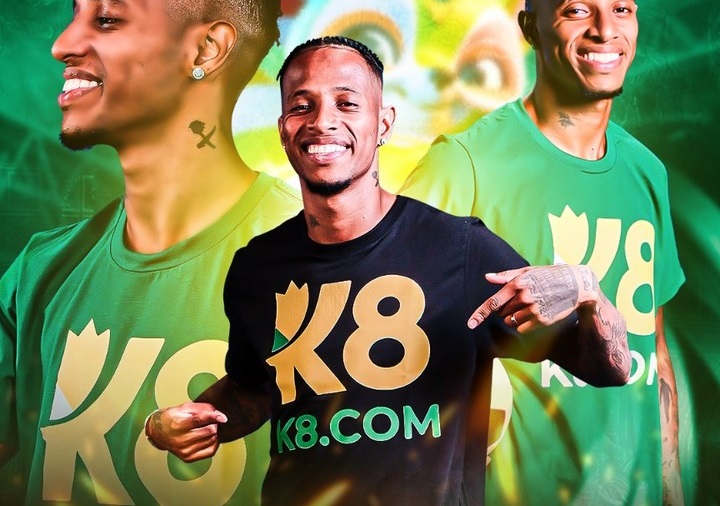 jogador de futebol tchê tchê é anunciado como embaixador da k8 brasil