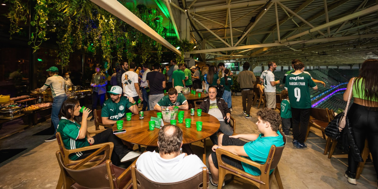 palmeiras organiza fan fest em rooftop do allianz parque para final da supercopa rei