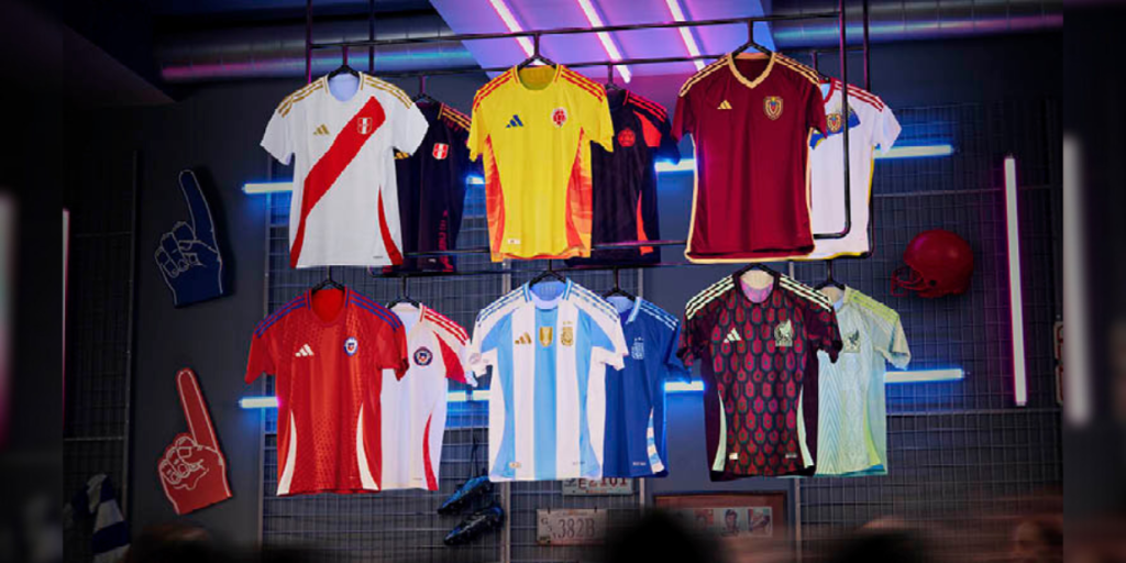 adidas revela uniformes de seleções europeias e latino americanas para 2024