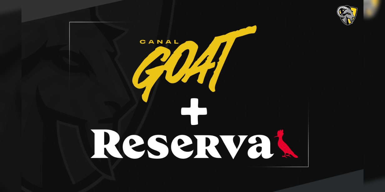 goat fecha parceria, e reserva passará a vestir os apresentadores do canal