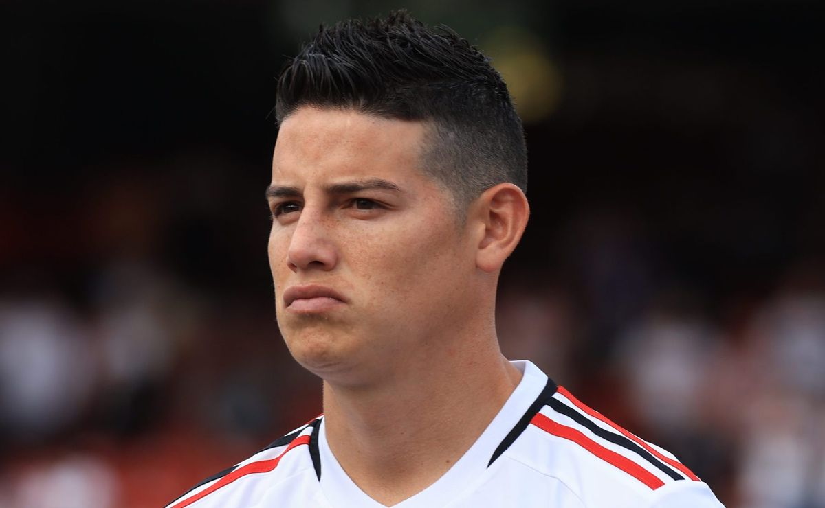 santos avalia possibilidade de contratar james rodríguez, do são paulo, por empréstimo