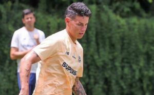 com o retorno de james rodríguez, são paulo treina de olho na estreia da libertadores