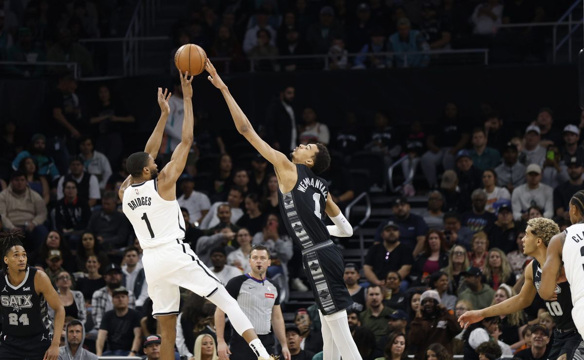 gigante, wembanyama bate mais um recorde pelos spurs na nba