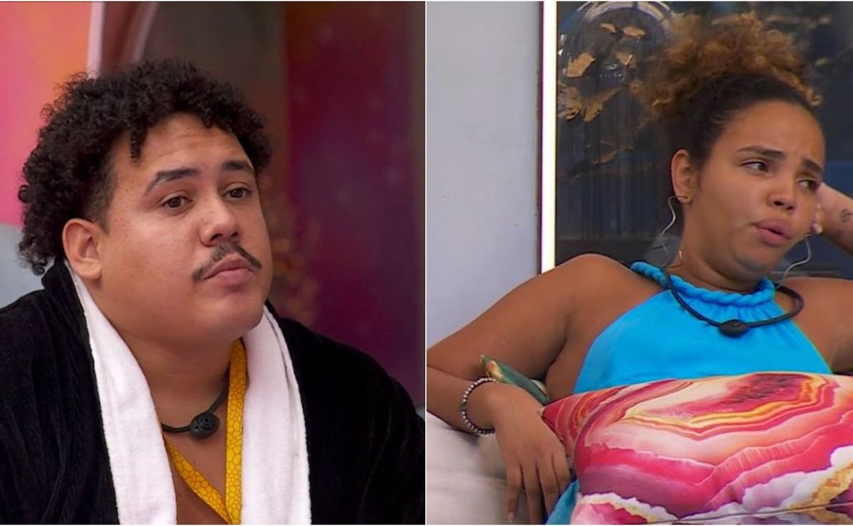 bbb 24: lucas buda leva fora de giovanna pitel: “não me chame não, pare”