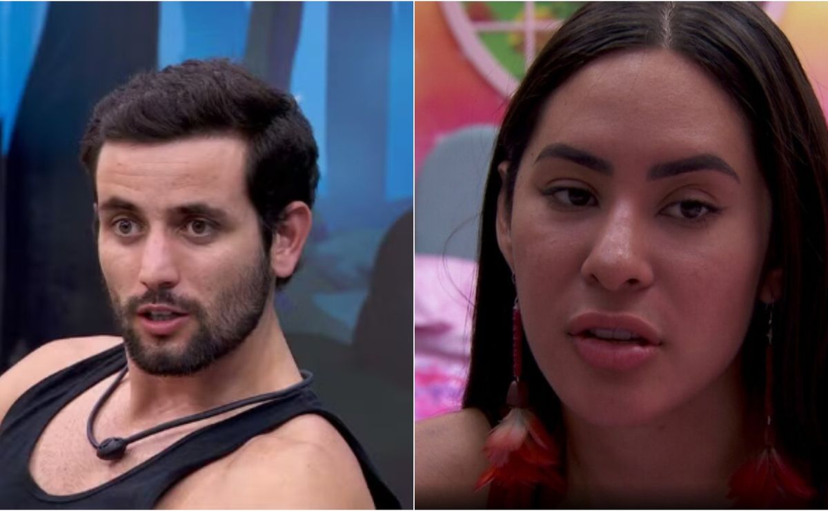 bbb 24: pintou um clima? matteus explica relação com isabelle: "respeito muito..."