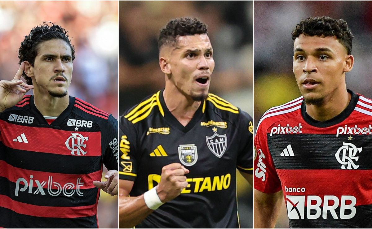 jogadores do flamengo são maioria em lista dos atletas mais valiosos do brasileirão; confira lista