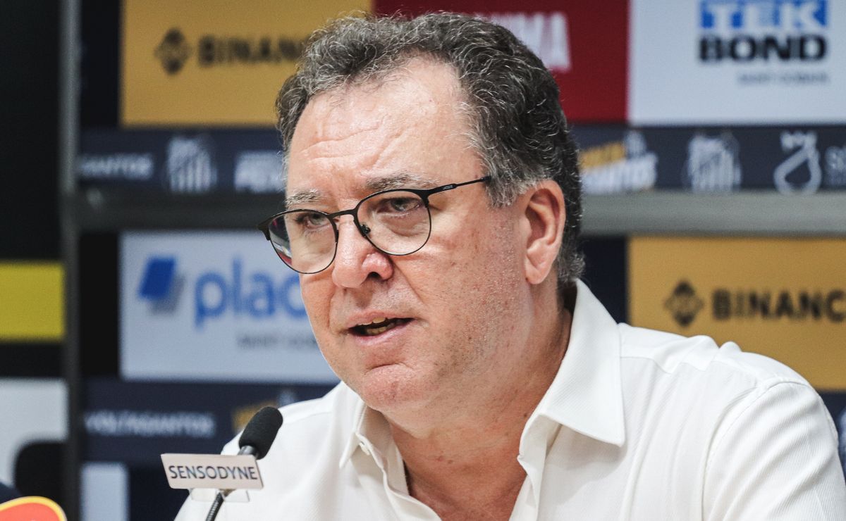 marcelo teixeira anuncia novo contrato milionário para o santos: "união de esforços"