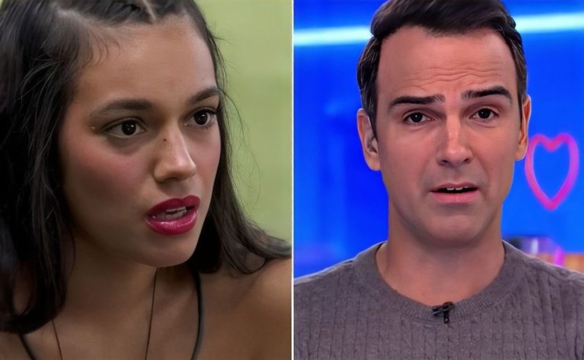 bbb 24: alane estranha tadeu schmidt e beatriz sugere ‘pista’ do apresentador: “sério”