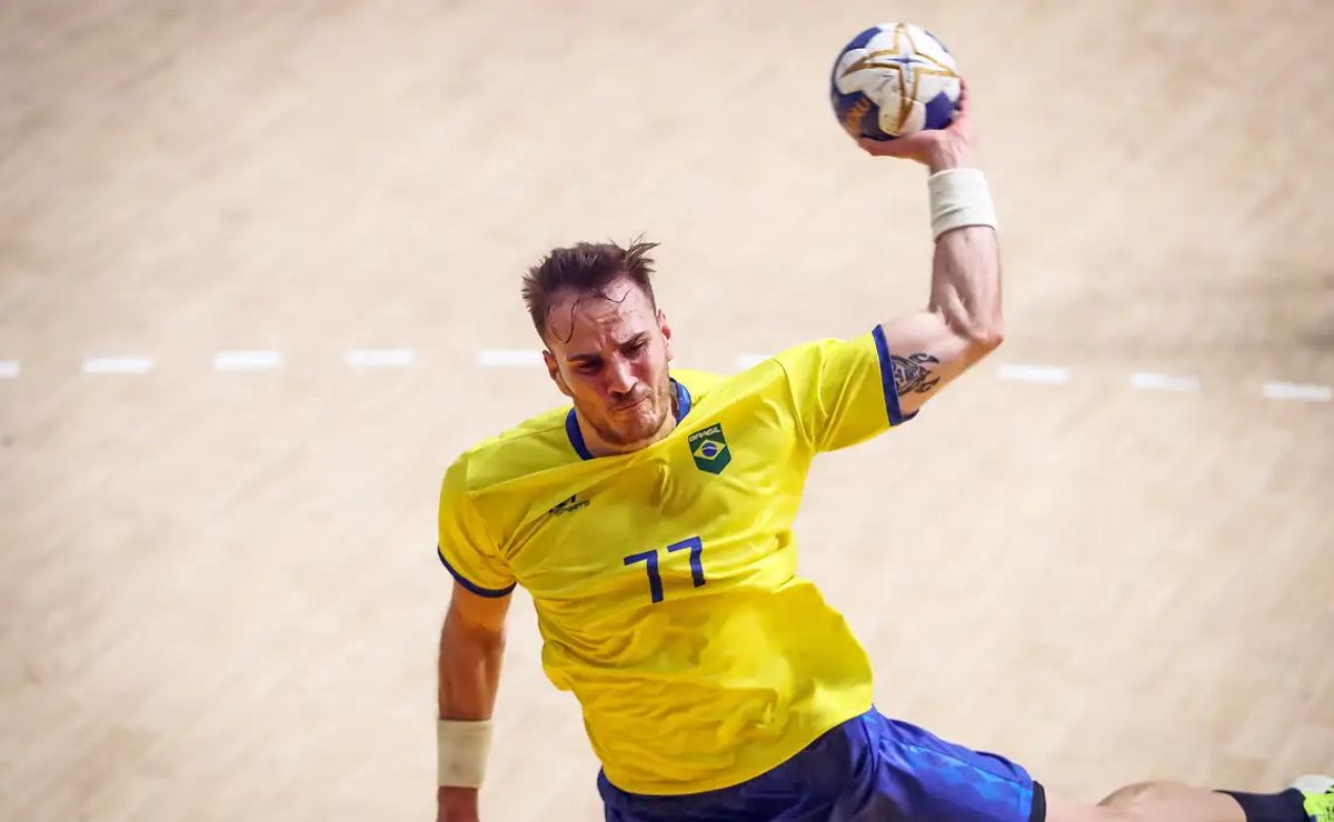 brasil começa pré olímpico de handebol masculino para assegurar vaga em paris