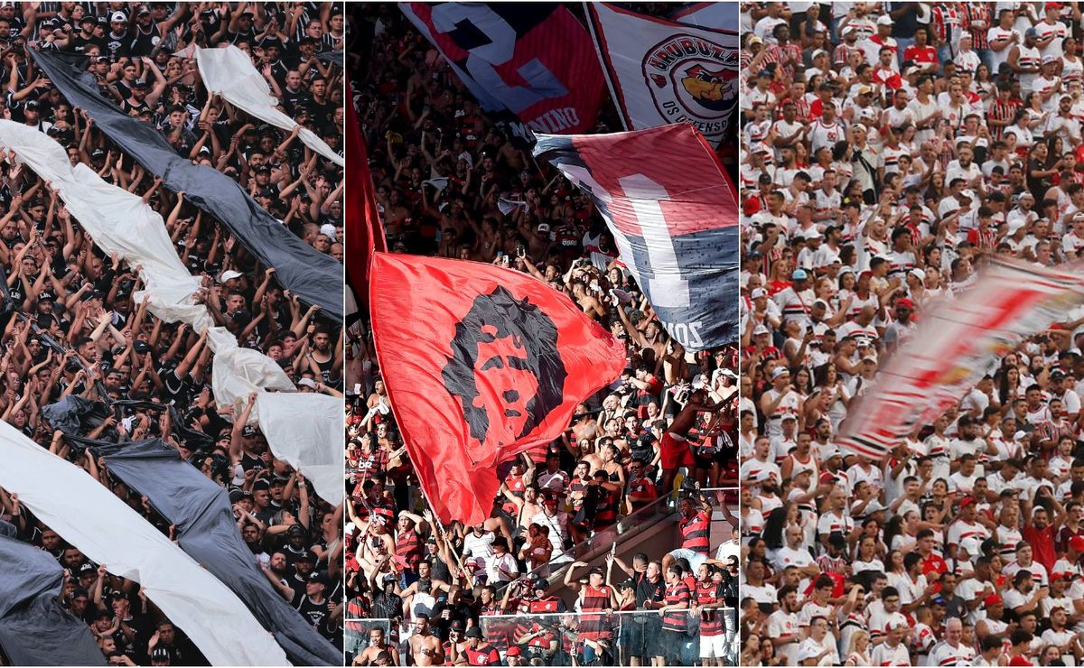 maiores torcidas: flamengo perto da marca de 50 milhões de torcedores no brasil; veja ranking