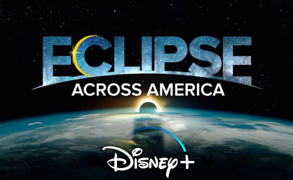 disney+: eclipse solar total será transmitido ao vivo para o brasil no streaming