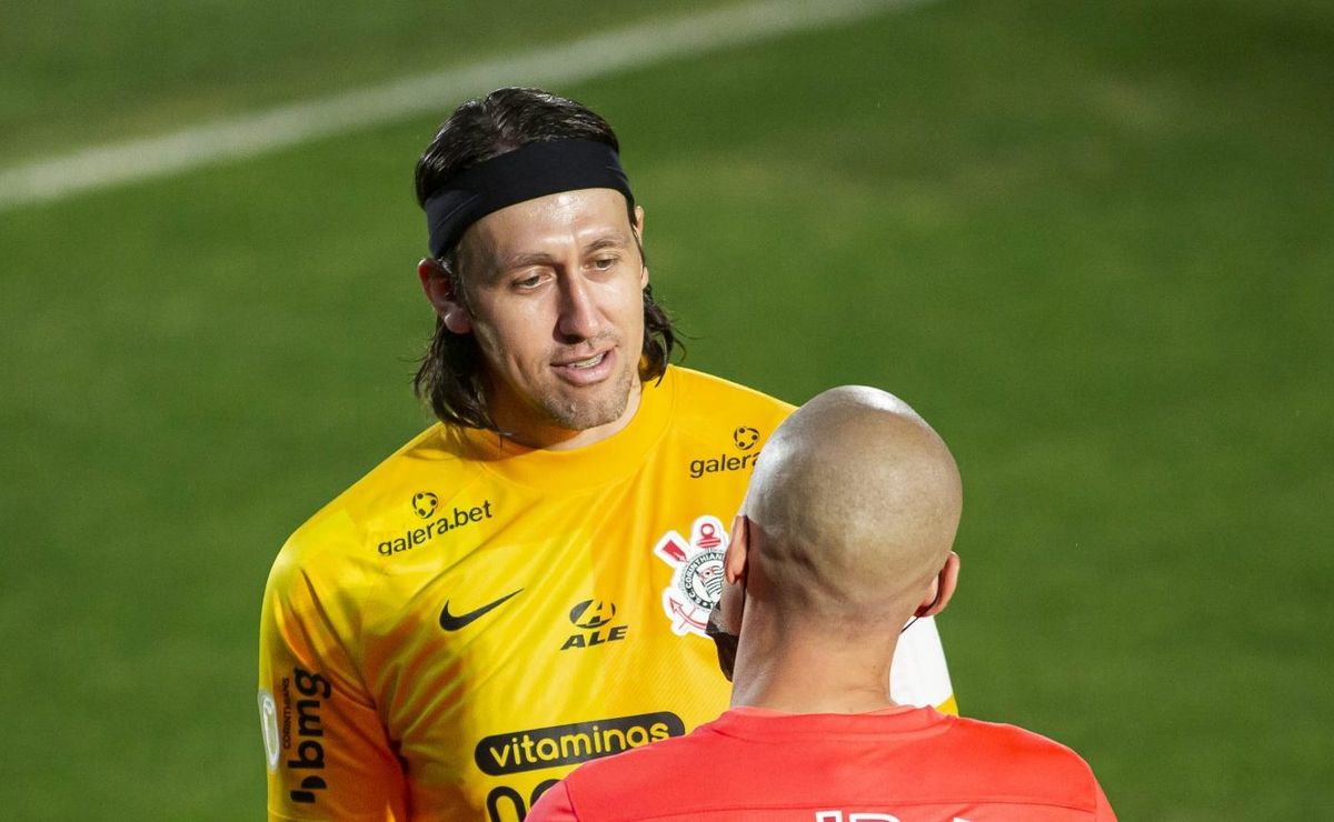 ex corinthians, julio cesar diz que cássio pode ser gestor no futuro: "carrega esse perfil"