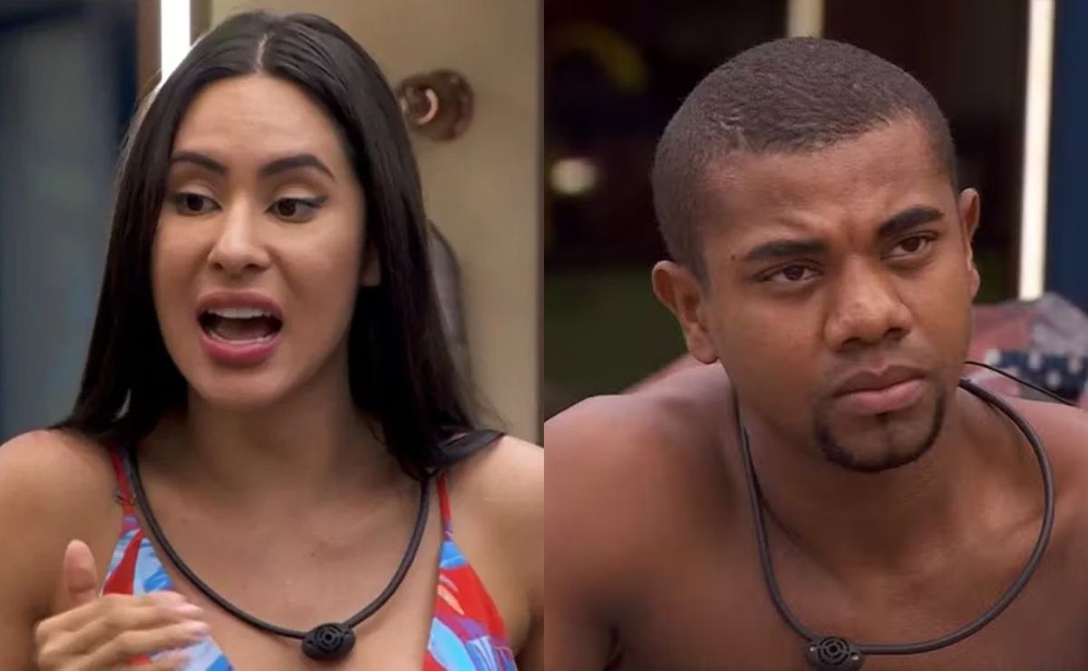 bbb 24: davi tenta alinhar votos com isabelle, mas leva 'invertida' da sister
