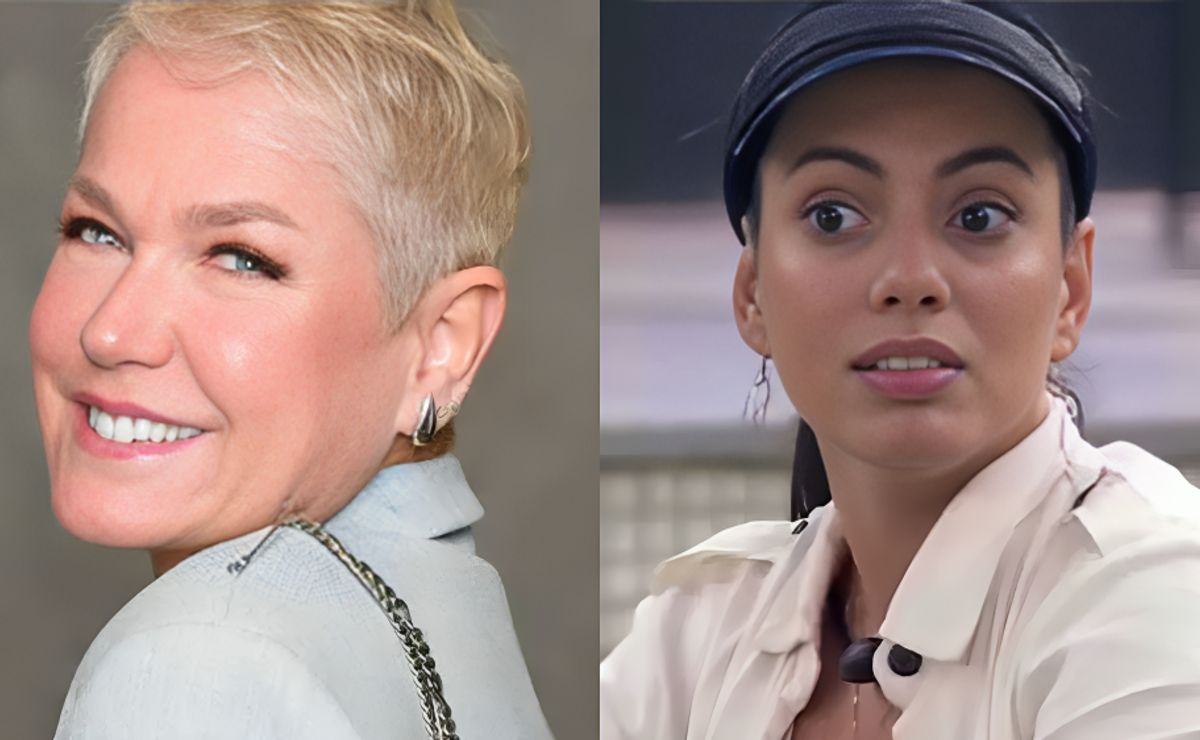 "nem de brincadeira"; xuxa se posiciona contra fala polêmica de fernanda, do bbb 24