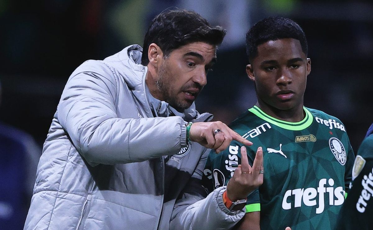 abel ferreira não alivia para endrick no palmeiras: “ele percebeu o recado”