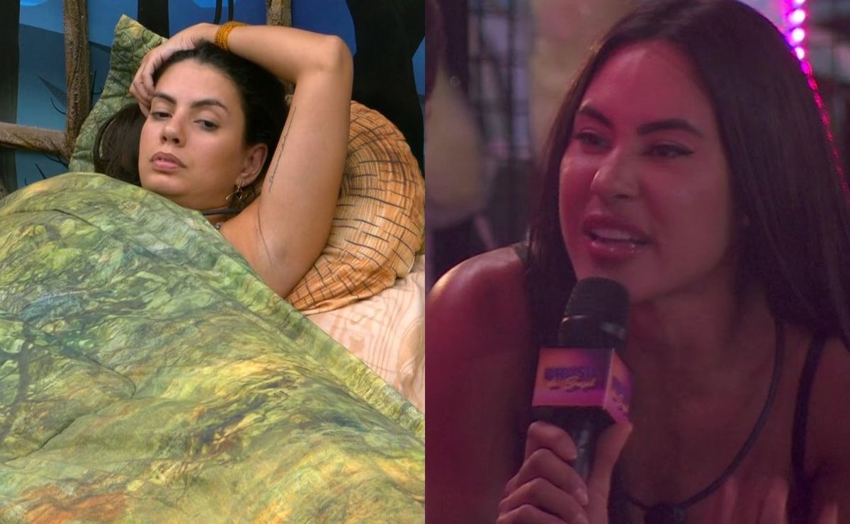 bbb 24: fernanda desabafa e critica postura de isabelle: "um tipo de soberba"